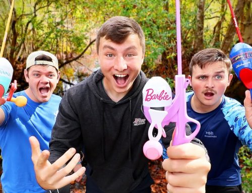 Barbie Rod Fishing Tournament in A Swamp!